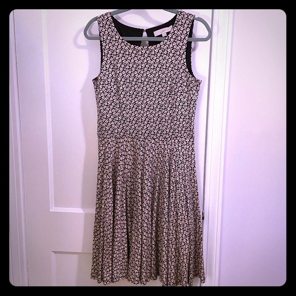 Floral “swing” dress